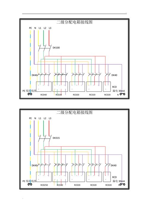 杭州低压配电箱接线图