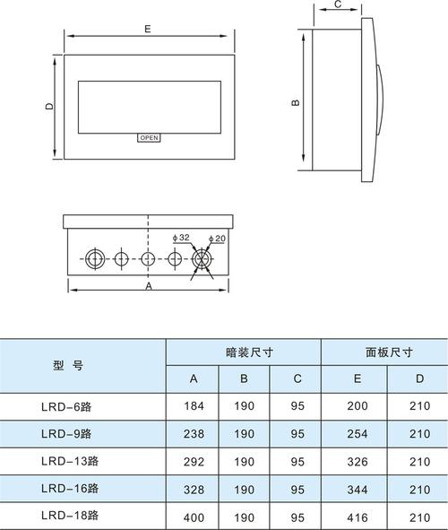 芜湖低压配电箱尺寸图