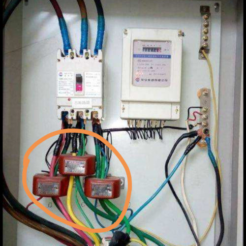 低压配电箱接电表的相关图片