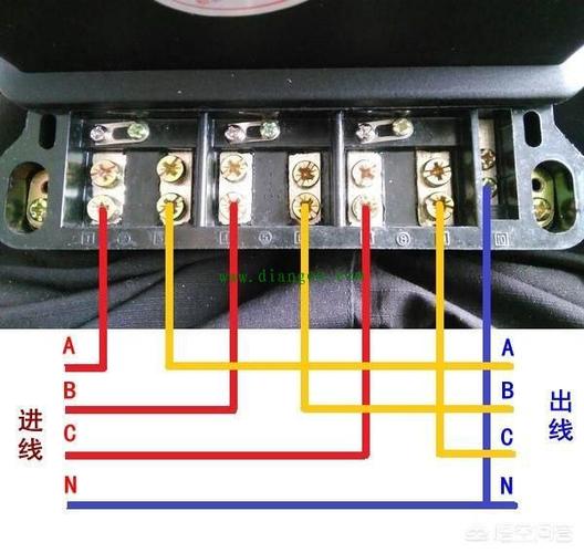 低压配电箱电表接线的相关图片