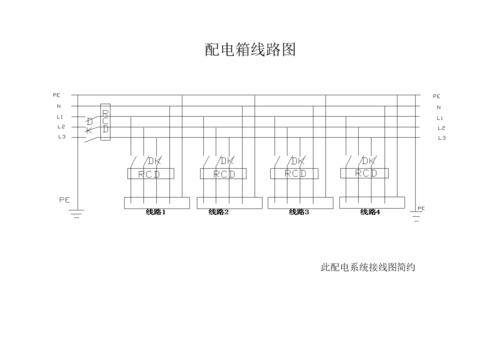 芜湖低压配电箱线路图纸的相关图片